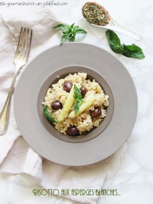 Recette Risotto aux asperges et citron