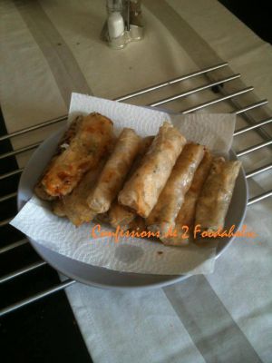 Recette Nems au poulet