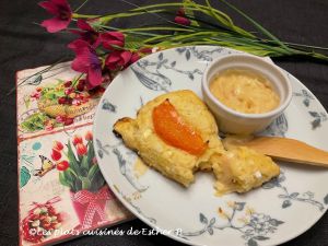 Recette Scones, tartinade au chocolat blanc et au pamplemousse