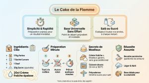 Recette Cakes faciles : salés et sucrés inratables