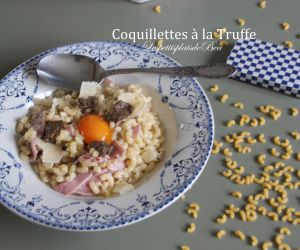 Recette Coquillettes à la truffe