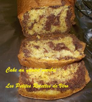 Recette Cake marbré au yaourt