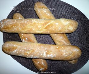 Recette Baguettes au levain