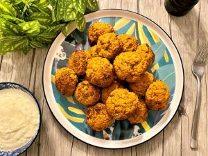 Recette Fallafels au potimarron et aux noisettes