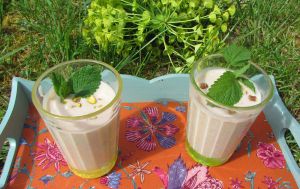 Recette Lassi à la banane et à la crème de châtaigne