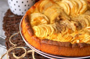 Recette Tarte briochée aux pommes et mascarpone