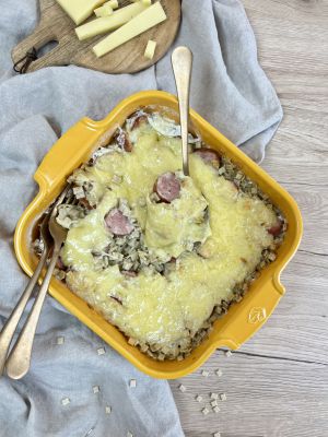 Recette Gratin de crozets au Beaufort