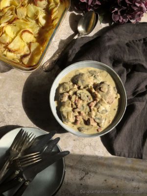 Recette Filet mignon sauce au gorgonzola