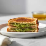 Recette Best Pesto Grilled Cheese