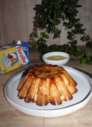 Recette Gâteau de Floraline ananas raisins