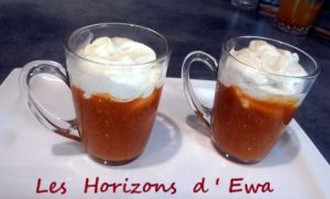 Recette Cappuccino d'abricots au muscat, émulsion vanille