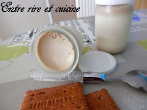 Recette Yaourts à la Pâte de Speculoos