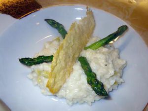 Recette Risotto d'asperges vertes