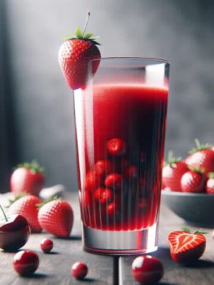 Recette Jus de Cerise et Fraise : Un Nectar Riche en Bienfaits