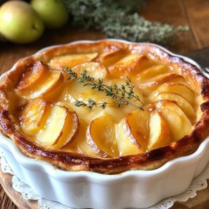 Recette Flan Pommes Maison : Délicieux Dessert Maison