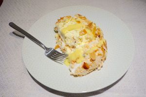 Recette Roulade (ou bûche si vous préférez) façon tarte au citron meringuée