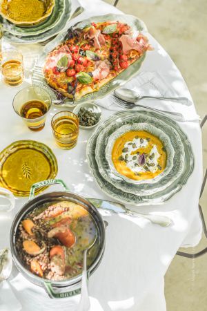 Recette Soupe de Butternut Carotte Stracciatella : Élégance Automnale