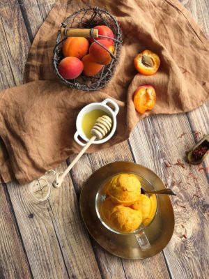 Recette Sorbet Abricot-safran