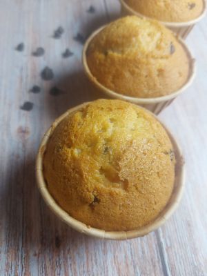 Recette Mini muffins moelleux aux pépites de chocolat (recette rapide)