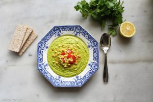 Recette Velouté froid de maïs cru et avocat