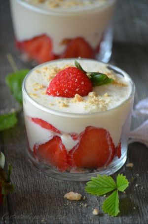 Recette Tiramisu aux fraises