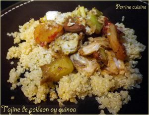 Recette Tajine de cabillaud au quinoa