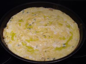 Recette Omelette au mascarpone et au thym