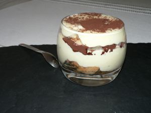 Recette Tiramisu chocolat-poire