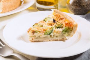 Recette Tarte brocoli saumon