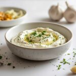 Recette Roasted Garlic Herb Whipped Feta