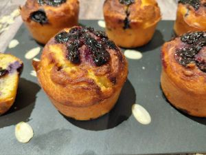 Recette Americain Blueberries (Muffins aux myrtilles)