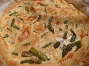 Recette Quiche asperge-chevre