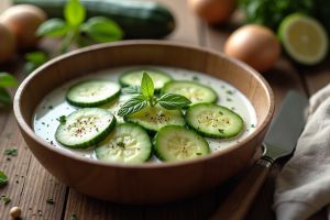 Recette Concombre à la crème : les secrets d’une présentation parfaite