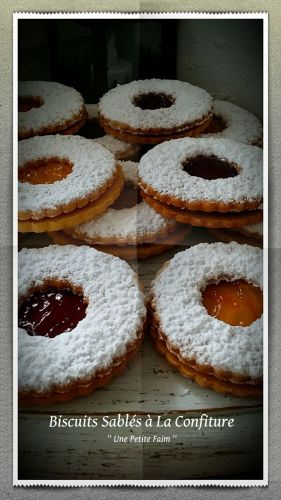 Recette Biscuits Sablés à La Confiture