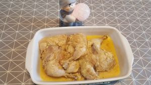 Recette Cuisses de poulet à la moutarde au Cookéo