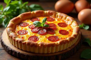 Recette L’histoire méconnue de la quiche au chorizo