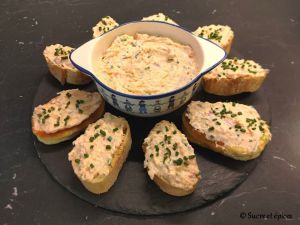 Recette Rillettes de saumon fumé au Saint Morêt - Recette en vidéo