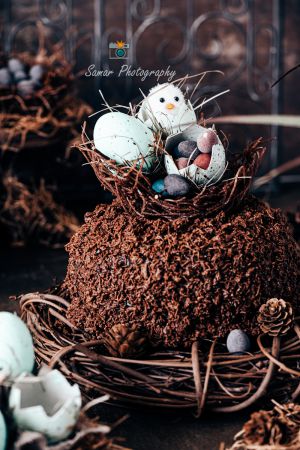 Recette Gâteau nid de Pâques au chocolat : Une recette originale