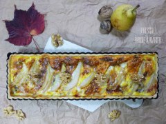 Recette Quiche au roquefort et aux poires