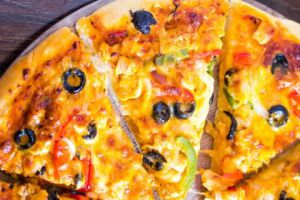 Recette Pizza poulet tandoori