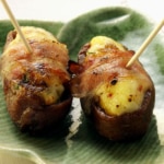 Recette Dattes enrobées de bacon et farcies au fromage frais