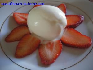 Recette Glace yaourt à la fleur de sureau
