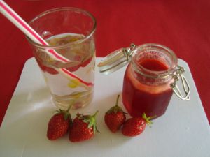 Recette Sirop de fraises
