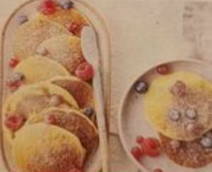 Recette Pancakes ricotta et fruits rouges