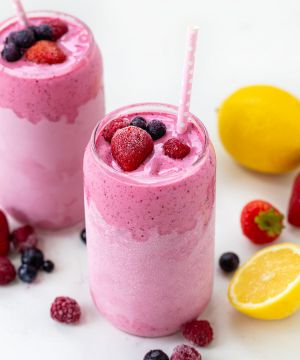 Recette Frosted Mixed Berry Lemonade