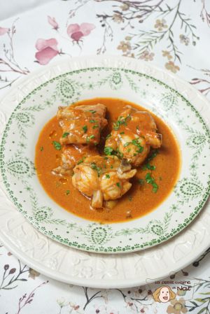 Recette Lotte à l’armoricaine