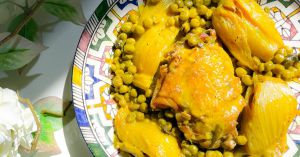 Recette Tajine de Poulet au Fenouil et Petits Pois