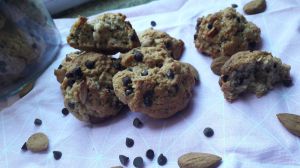 Recette Cookies Amande/chocolat {Vegan}