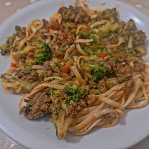 Recette Pâtes et brocolis à la bolognaise