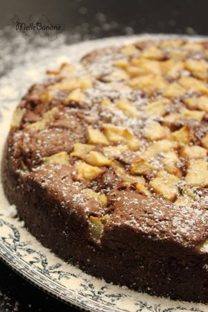 Recette Gâteau poire chocolat